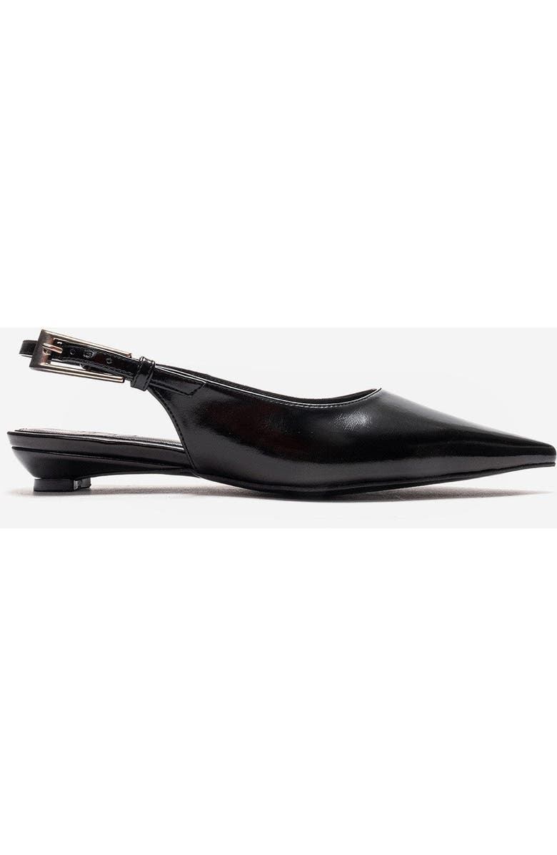 Prologue Shoes Jenna Slingback Pointed Toe Pump, Alternate, color, Black
