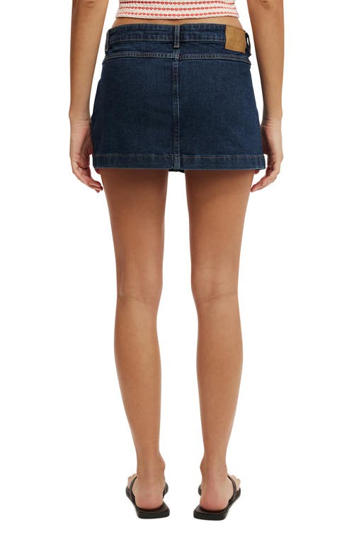 COTTON ON MICRO PLEAT DENIM SKIRT