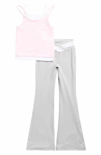 YOGALICIOUS Kids' LunaTex Tank & Flared Leg Pants Set