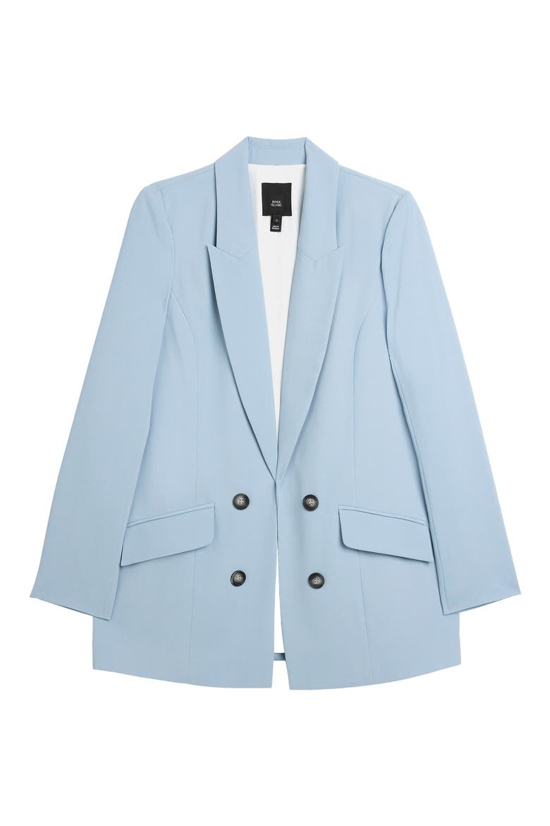 Open Front Blazer, Alternate, color, LIGHT BLUE