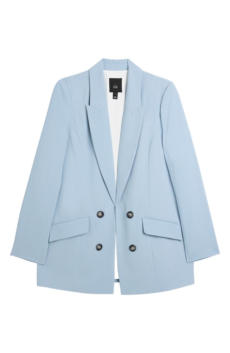 River Island Open Front Blazer, Alternate, color,