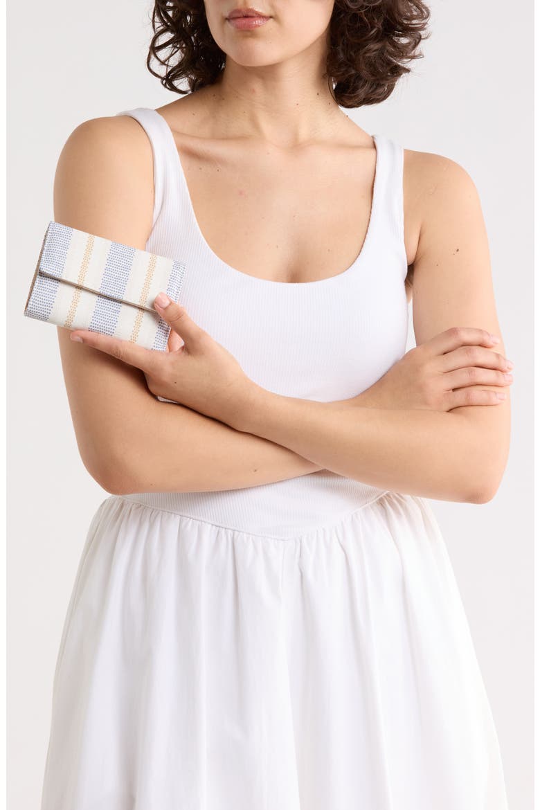 Indexer Flap Clutch, Alternate, color, MARINE LINEN