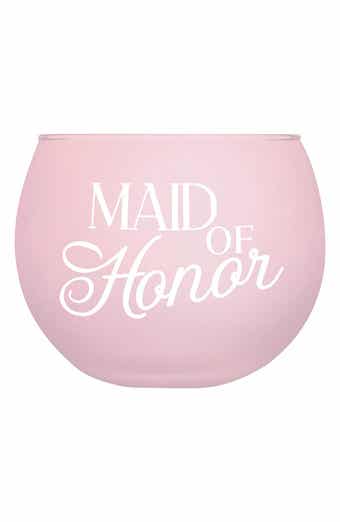 CREATIVE BRANDS Maid of Honor Stemless Glass