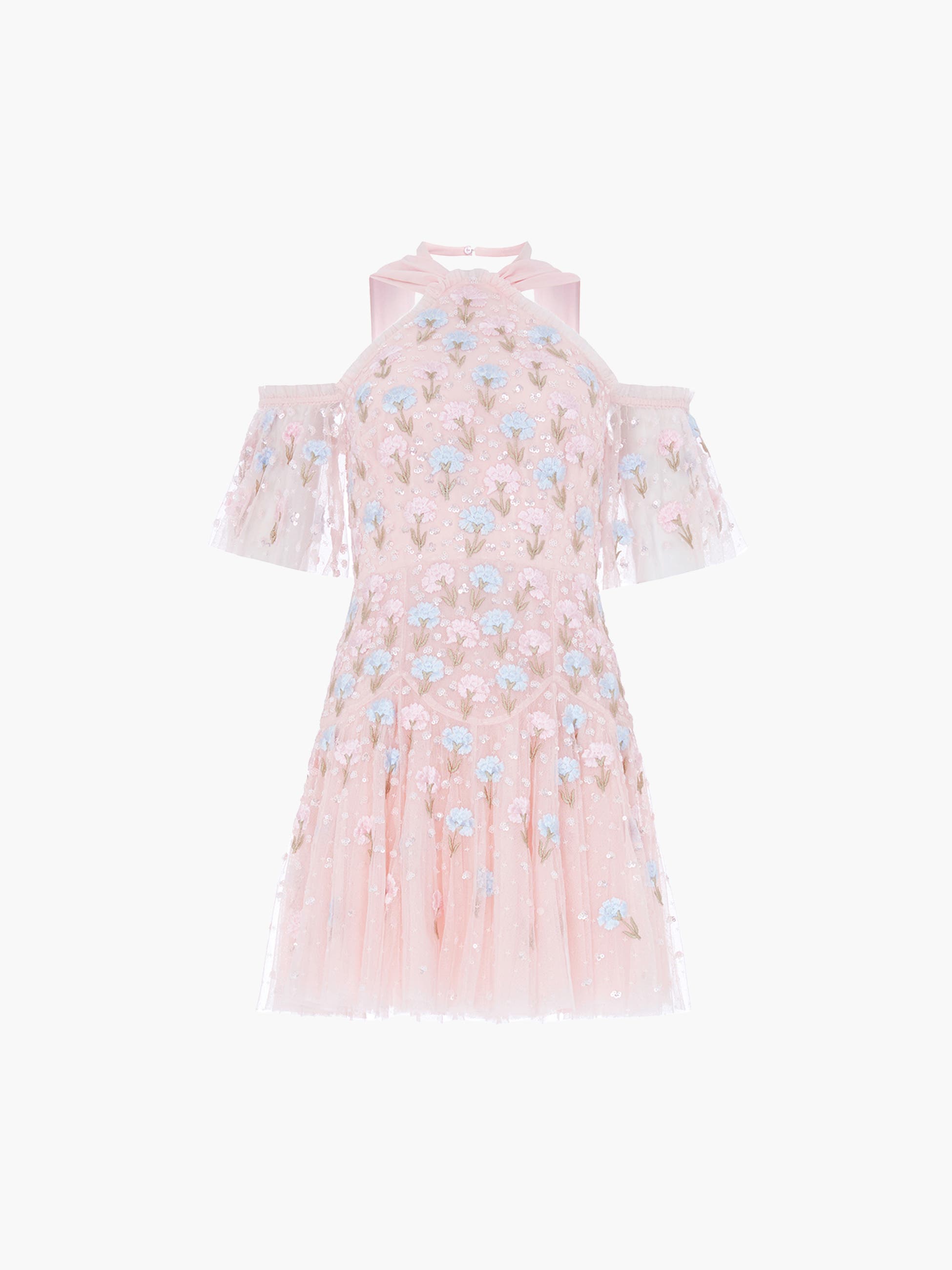 Dandelion Ditsy Halter-neck Mini Dress - image 2