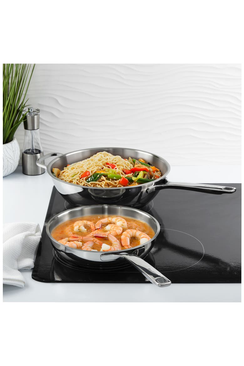 DiNA Helix 2-Piece Cookware Set, Alternate, color, SILVER