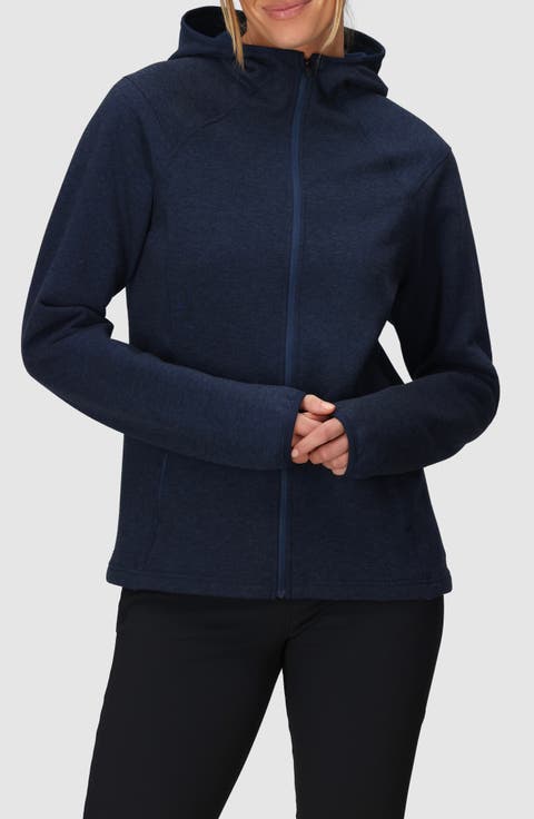 Crescent Fleece Zip Hoodie