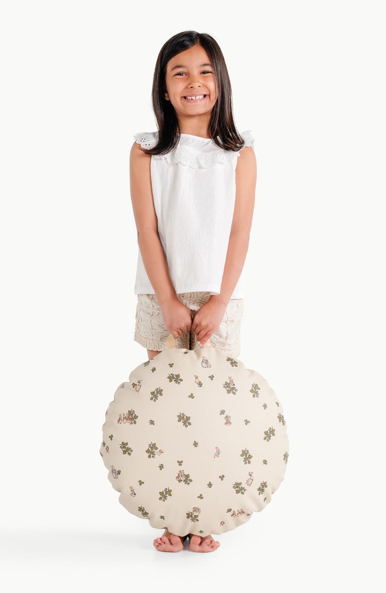 GATHRE x Beatrix Potter Mini Floor Cushion, Alternate, color, Peter Rabbit