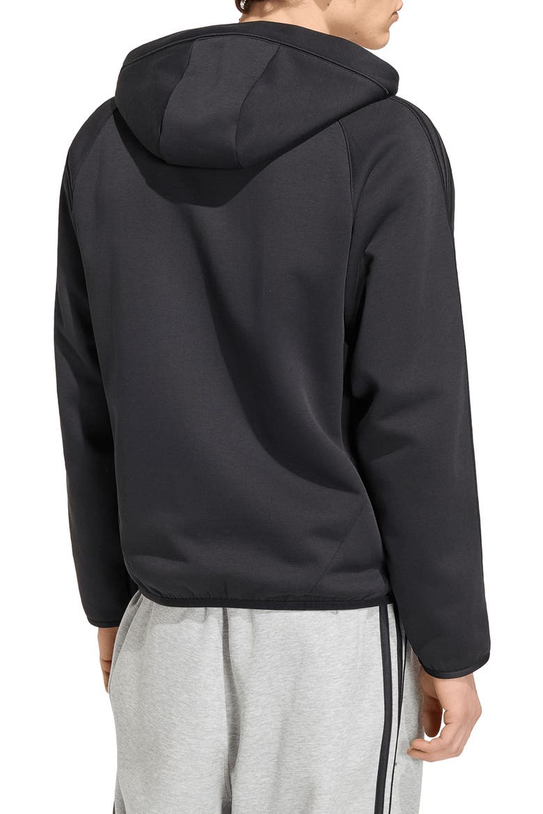 Full Zip Hoodie, Alternate, color, BLACK