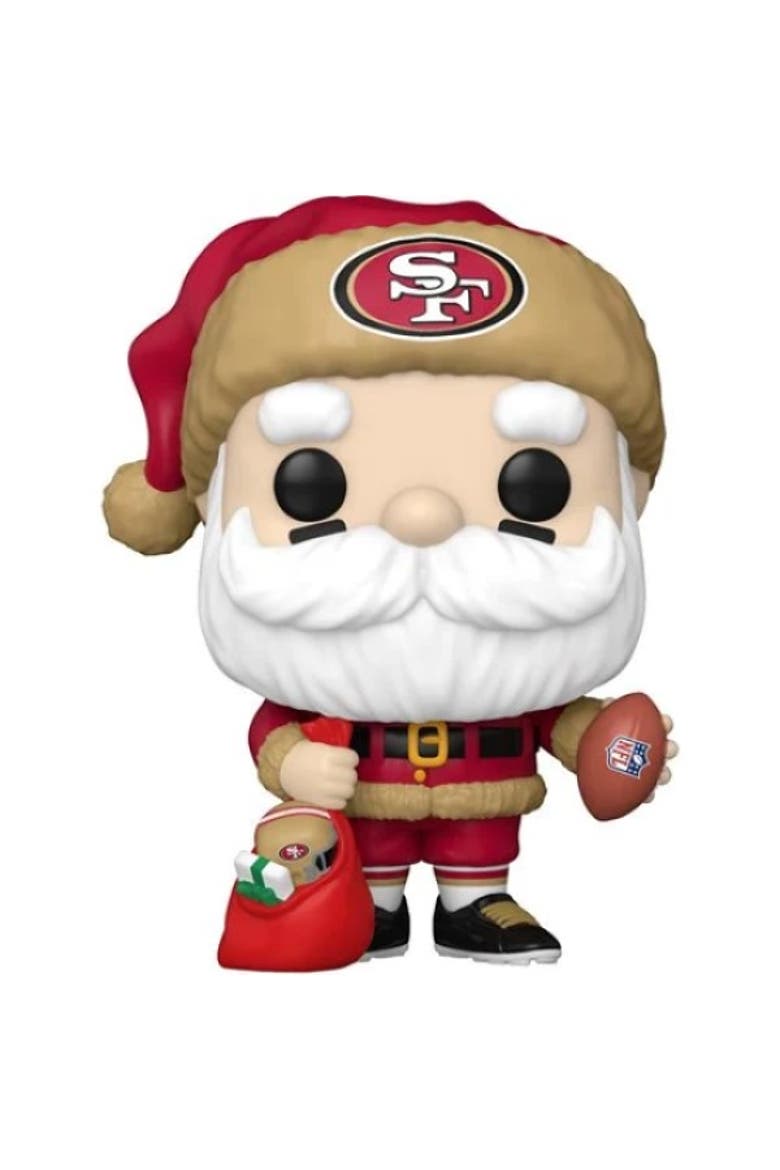 Santa Claus (San Francisco 49ers) NFL Holiday Funko Pop!, Main, color, San Francisco 49ers