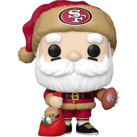 Santa Claus (San Francisco 49ers) NFL Holiday Funko Pop!