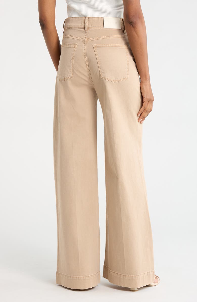 DL1961 Hepburn High Waist Wide Leg Jeans, Alternate, color, Oat