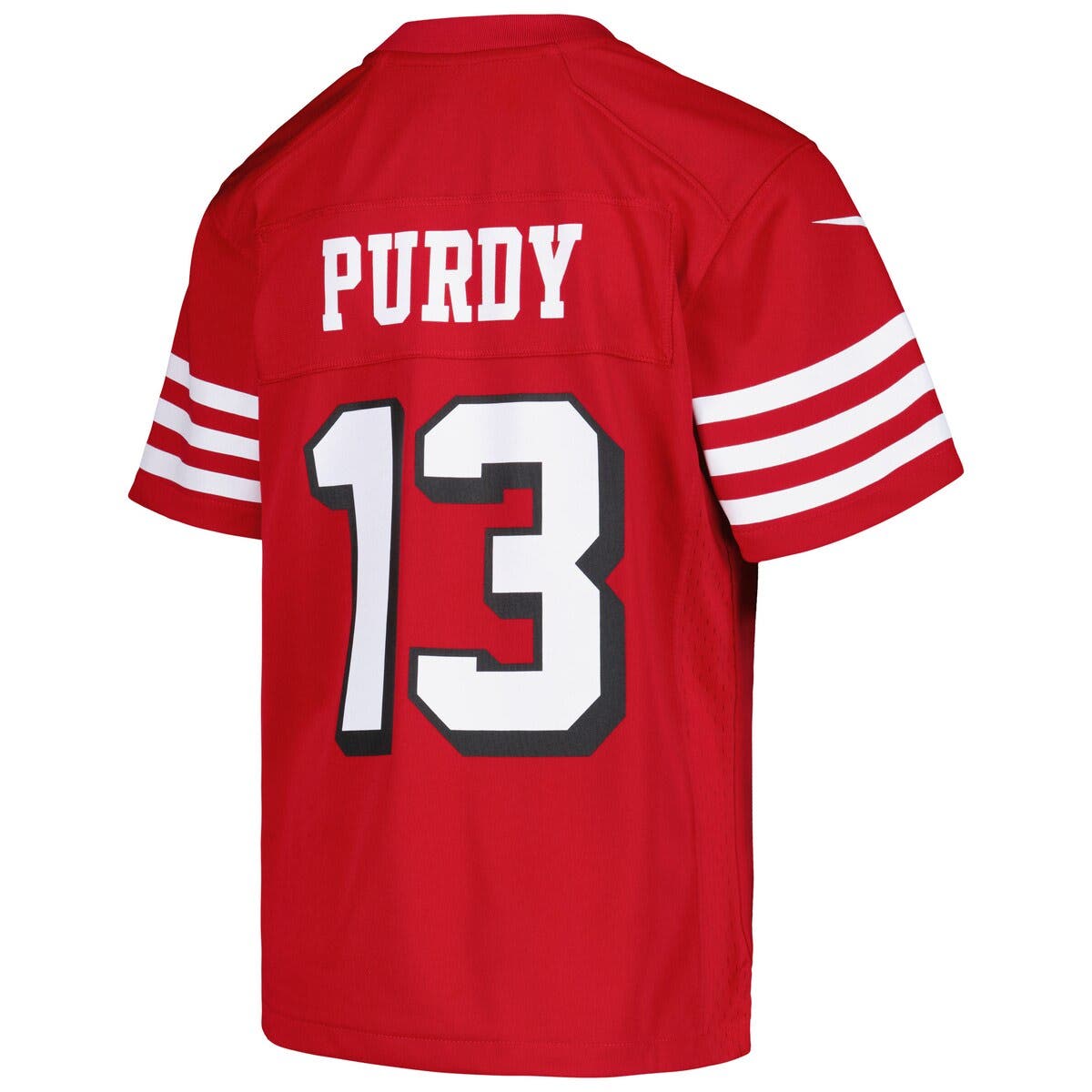 Nike Youth Nike Brock Purdy Scarlet San Francisco 49ers Game Jersey ...