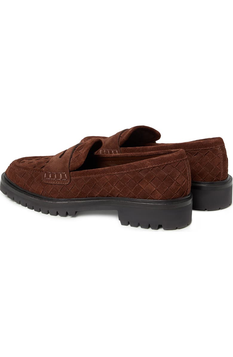 Loeffler Randall Rina Penny Loafer, Alternate, color, Espresso