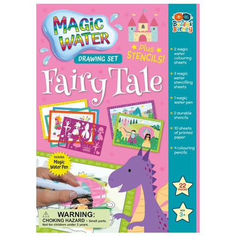 Magic Water Drawing Set, Fairy Tale, Kids 3+