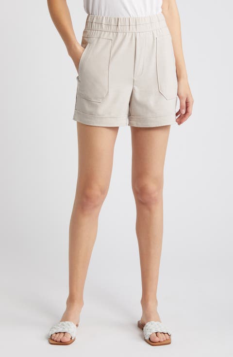 Skyrise Patch Pocket Shorts