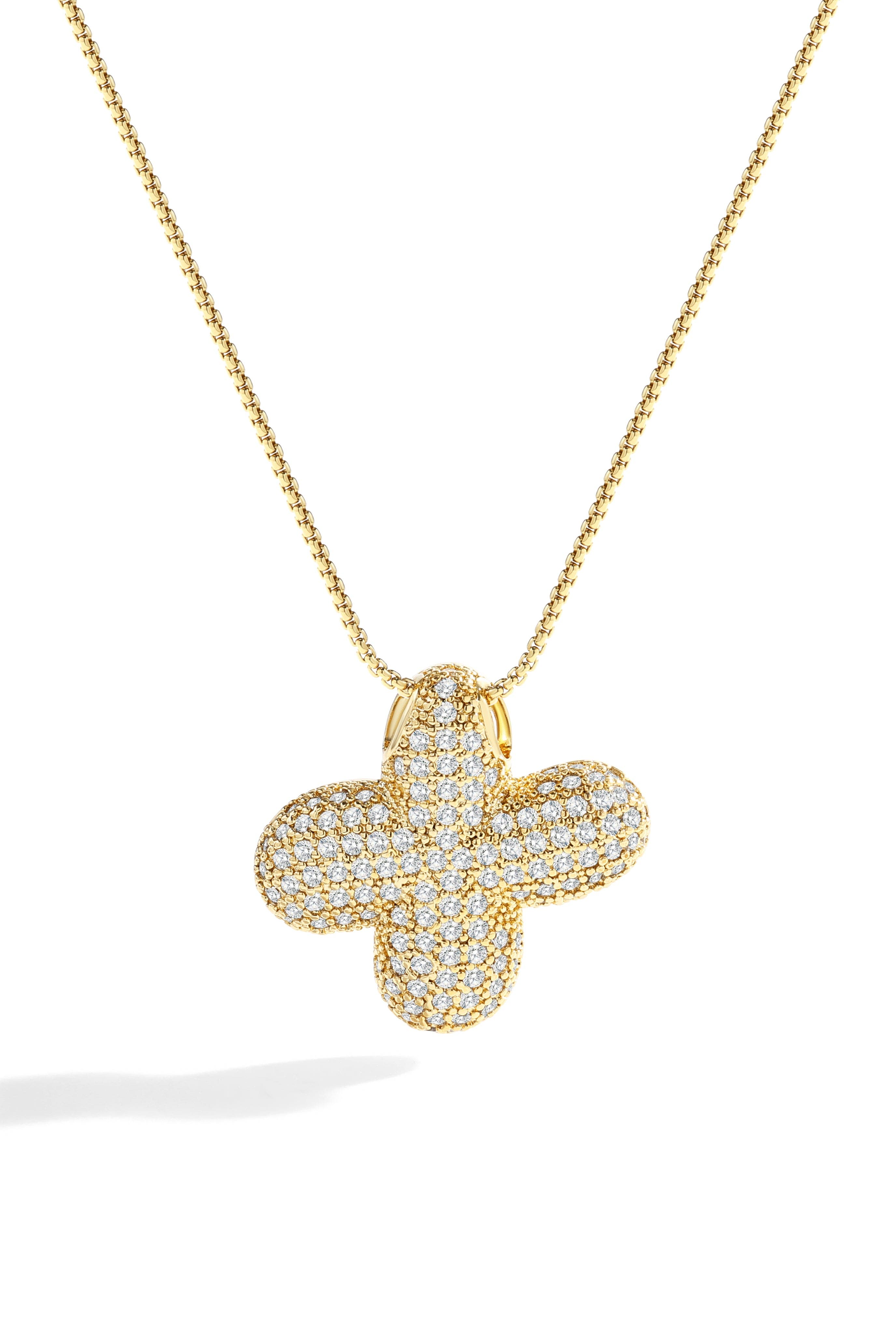 selected 18k Gold / Letter X