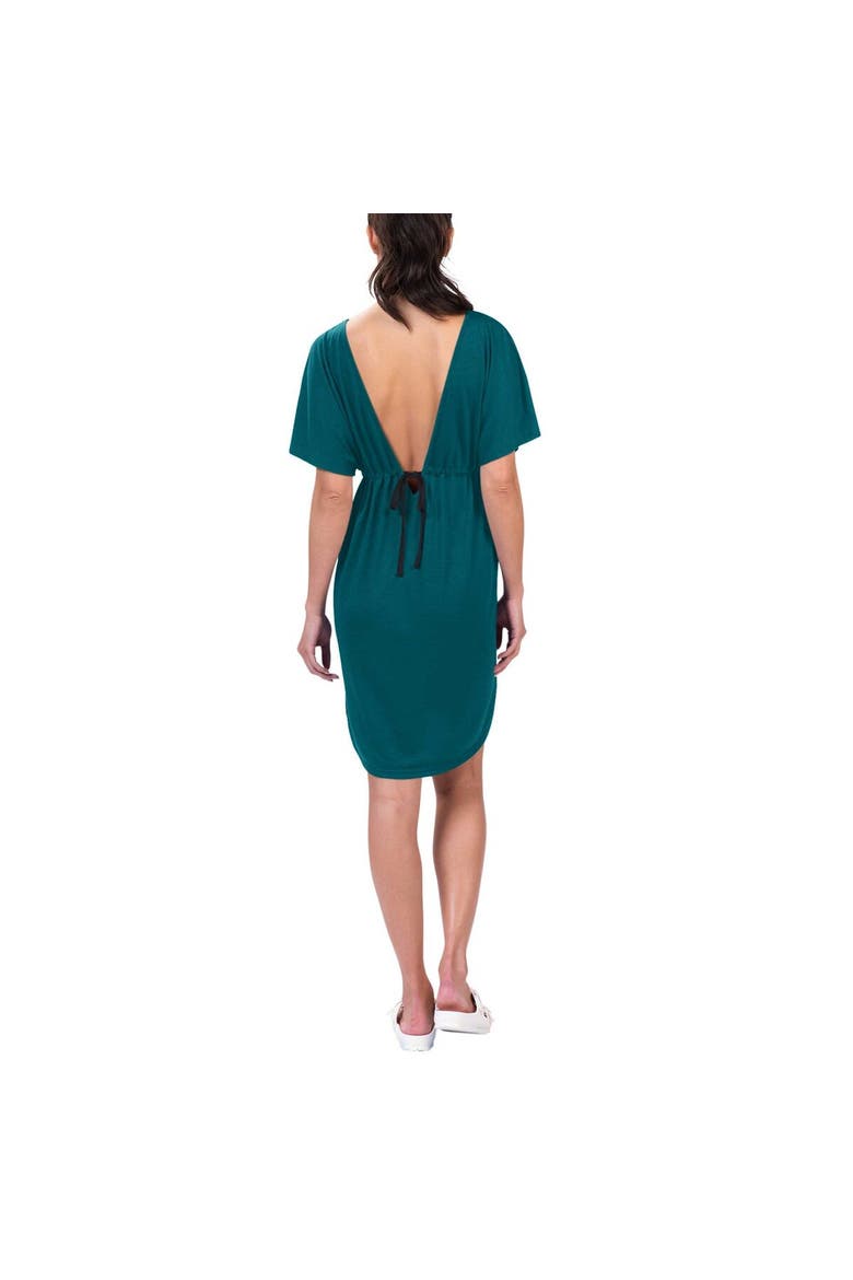 Women's G-III 4Her by Carl Banks Green Philadelphia Eagles Versus Swim Cover-Up, Alternate, color, Green