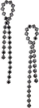 Tasha Crystal Ribbon Drop Earrings