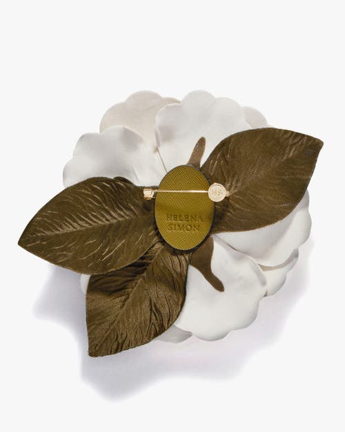 Helena Simon The Large White Gardenia In White