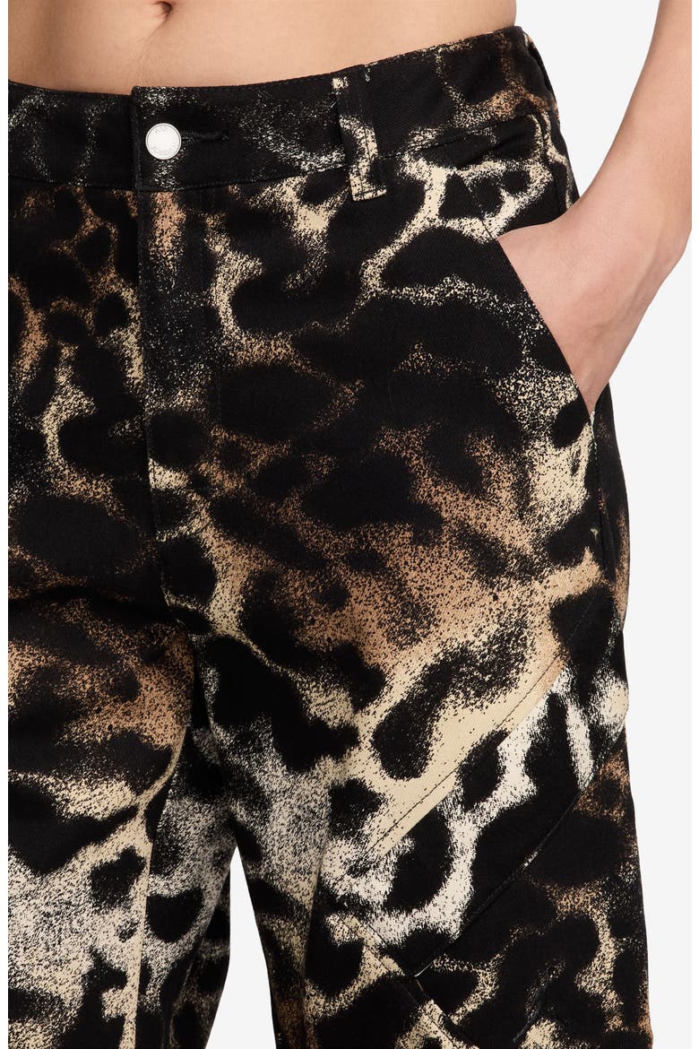 Chicago Print Pants, Alternate, color, ARCHAEO BROWN