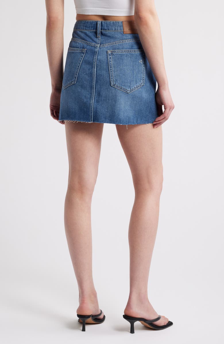 HIDDEN JEANS Denim Miniskirt, Alternate, color, Dark Wash