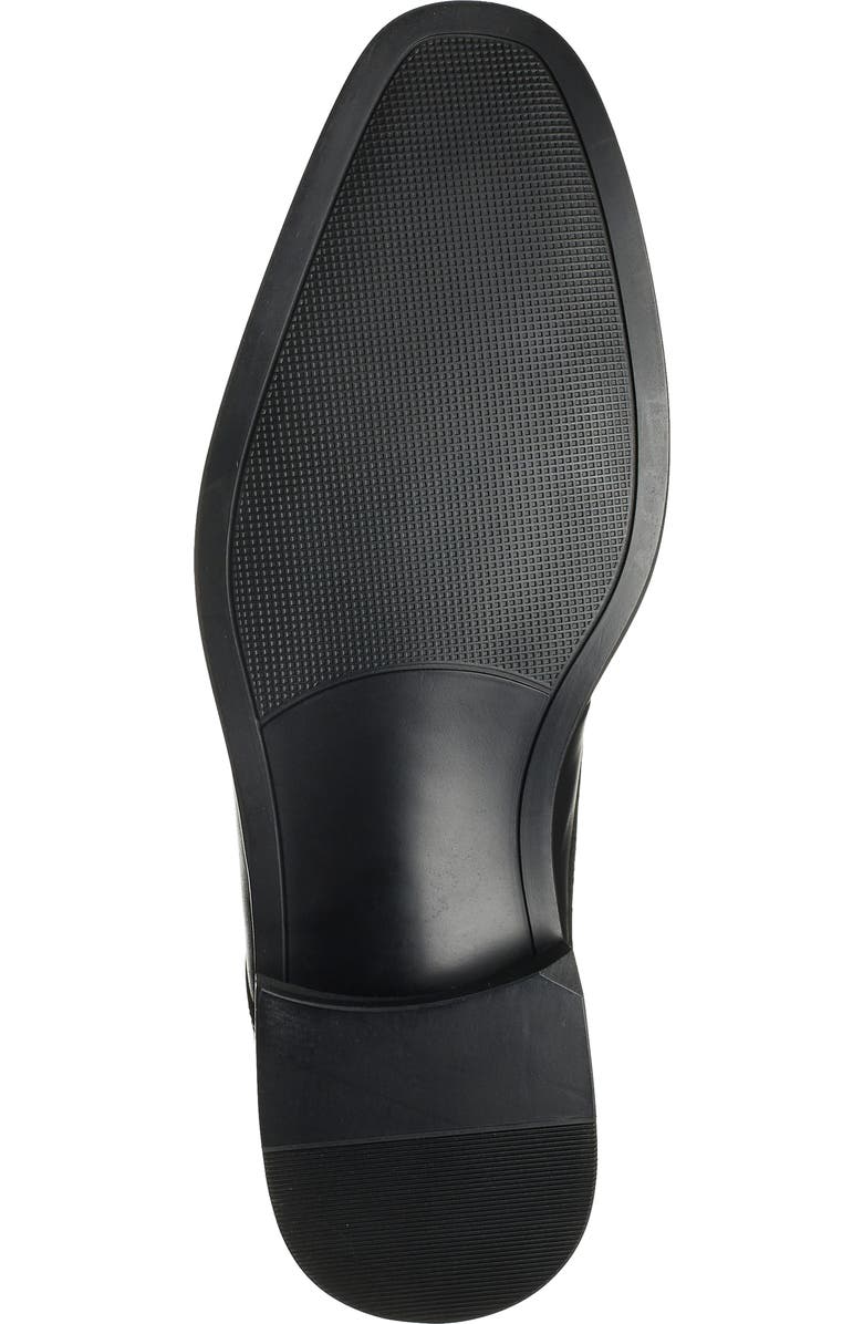 NORDSTROM RACK Greyson Cap Toe Leather Derby, Alternate, color, Black