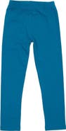 Leveret Girls Cotton Leggings, Solid Colors