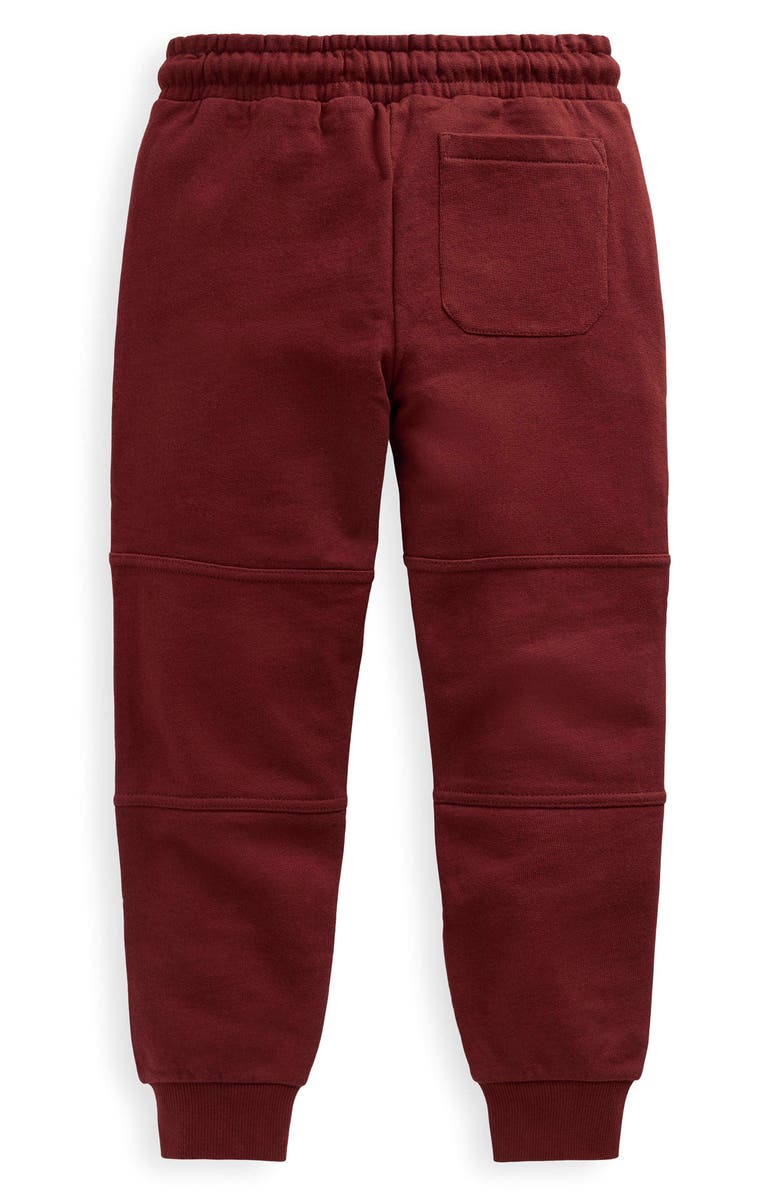 Mini Boden Kids' Warrior Knee Joggers, Alternate, color, Port