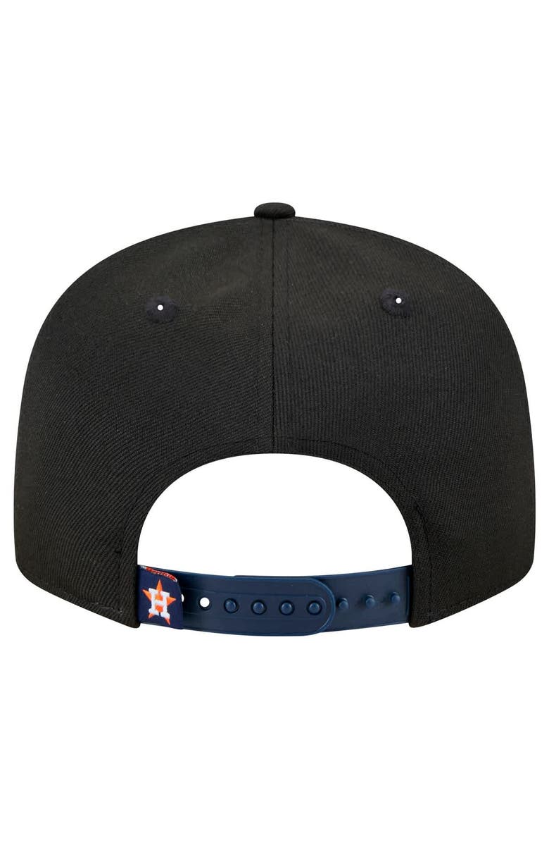 New Era Men's New Era Black Houston Astros Splatter 9FIFTY Snapback Hat, Alternate, color, Black