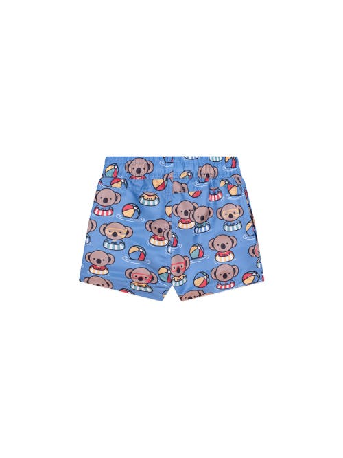 Huxbaby Kel Koala Swim Shortie In Blue