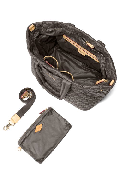 Mz Wallace Medium Metro City Tote In Metallic