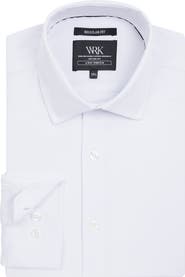 W.R.K Regular Fit Solid Performance Dress Shirt