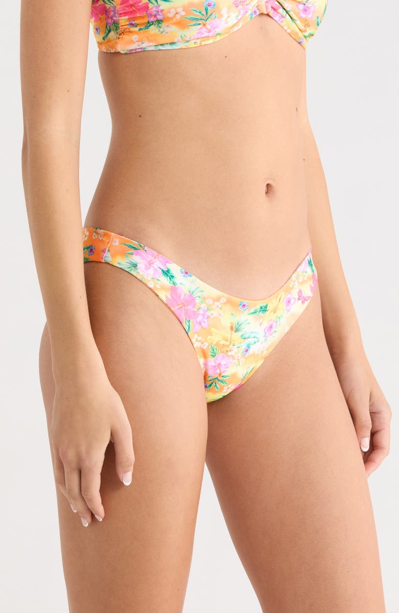 Kulani Kinis Minimal Bikini Bottoms, Alternate, color, Peachy Pocket