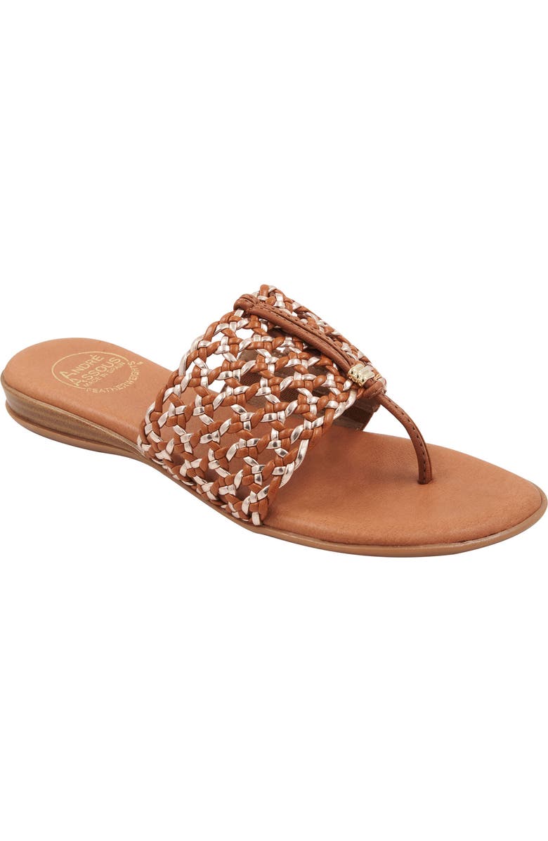André Assous Nice Woven Sandal, Main, color,
