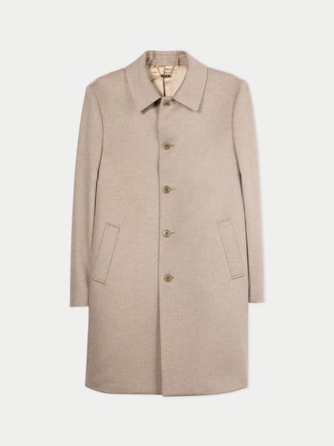 Single-breasted Cashmere Coat