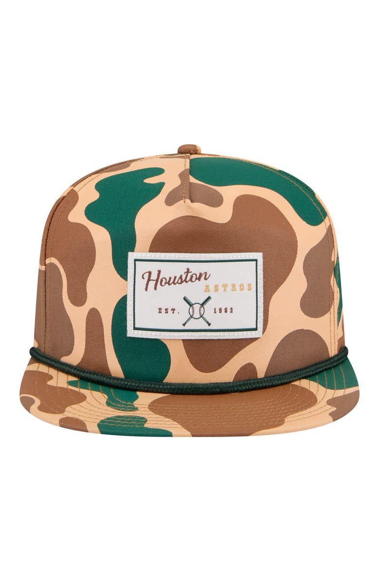 New Era Men's New Era Camo Houston Astros Duck 19TWENTY Adjustable Hat, Alternate, color, Camo