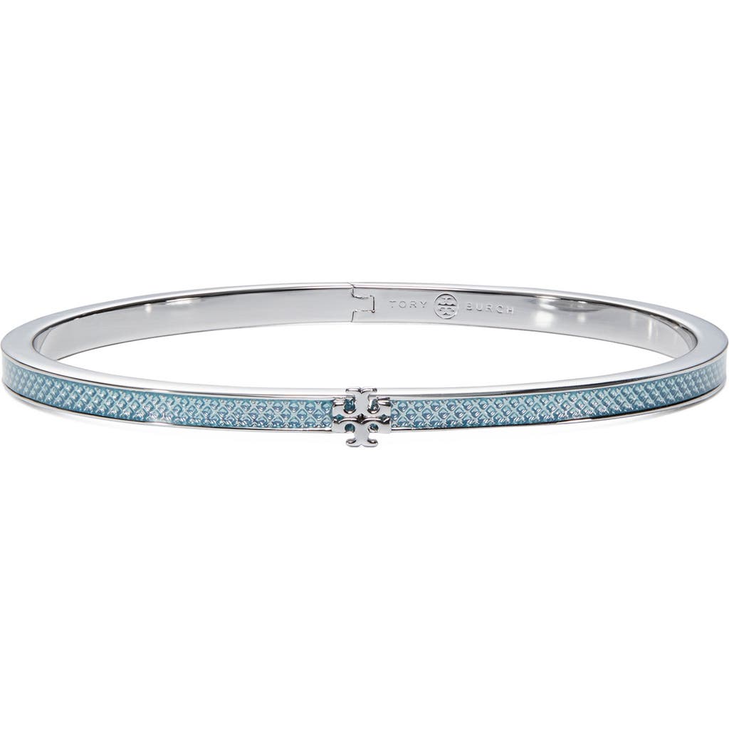 Tory Burch Kira Enamel Hinge Slim Bracelet
