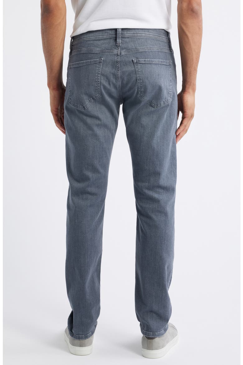Slim Straight Leg Jeans, Alternate, color, MED GREY DENIM