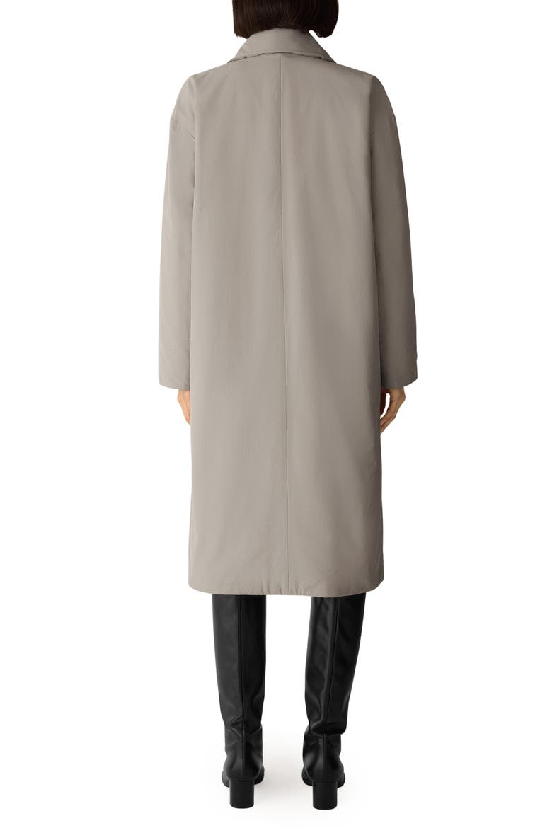 Padded Trench Coat, Alternate, color, TWINE