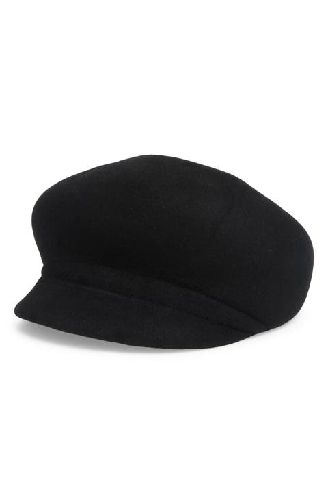 Sabine Wool Baker Boy Cap