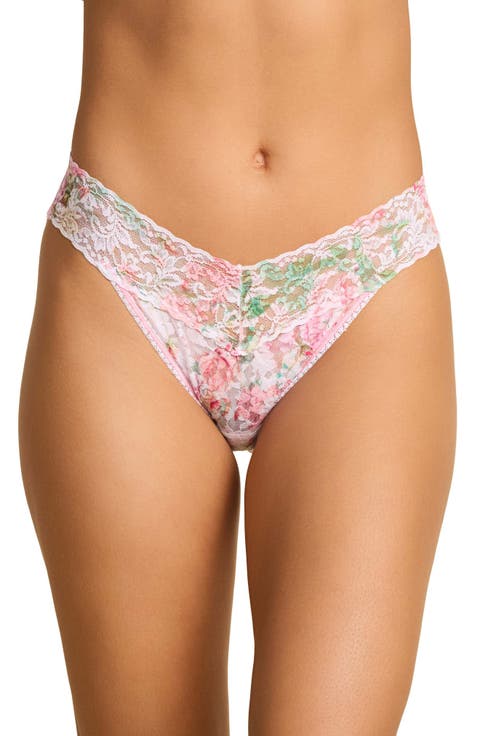 Print Original Rise Thong