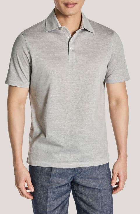 Davis Cotton & Linen Polo