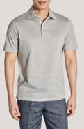 Jack Victor Davis Cotton & Linen Polo
