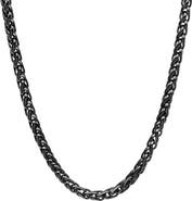 STEELTIME Men's Wheat Chain Necklace