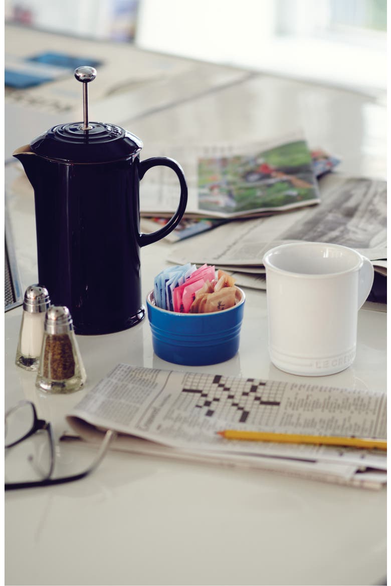 Stoneware French Press, Alternate, color, FLAME