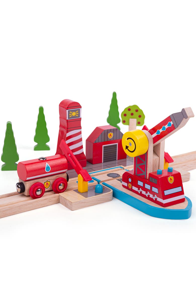 Bigjigs Rail Fire Sea Rescue, Main, color,