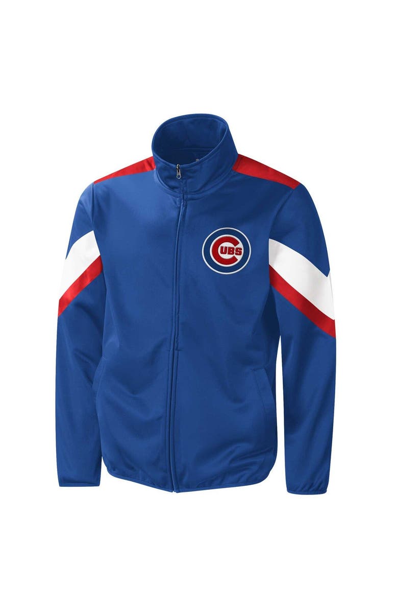G-III SPORTS BY CARL BANKS Men's G-III Sports by Carl Banks Royal Chicago Cubs Earned Run Full-Zip Jacket, Alternate, color, Royal