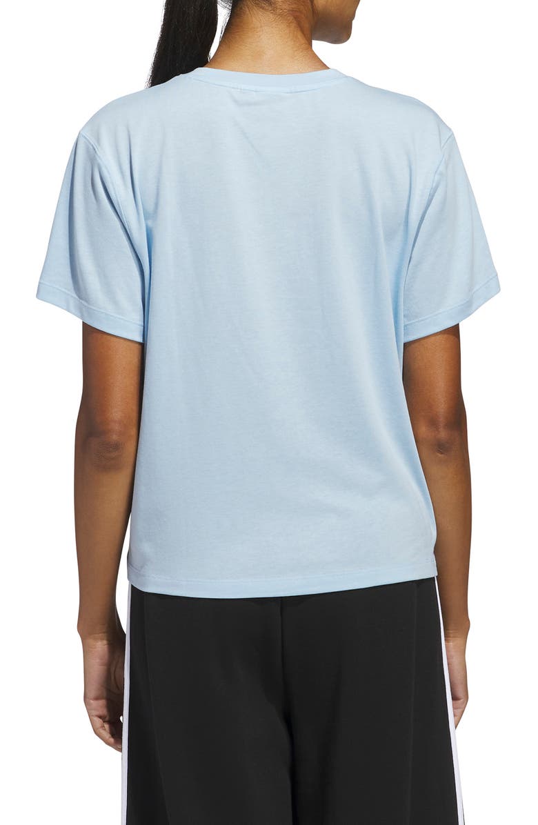 adidas Trefoil Boxy T-Shirt, Alternate, color, 