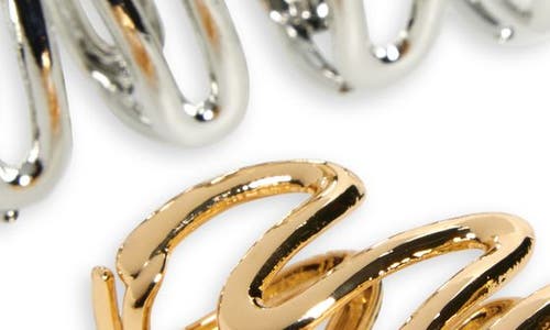 Tasha Assorted 2-pack Metallic Jaw Hair Clips