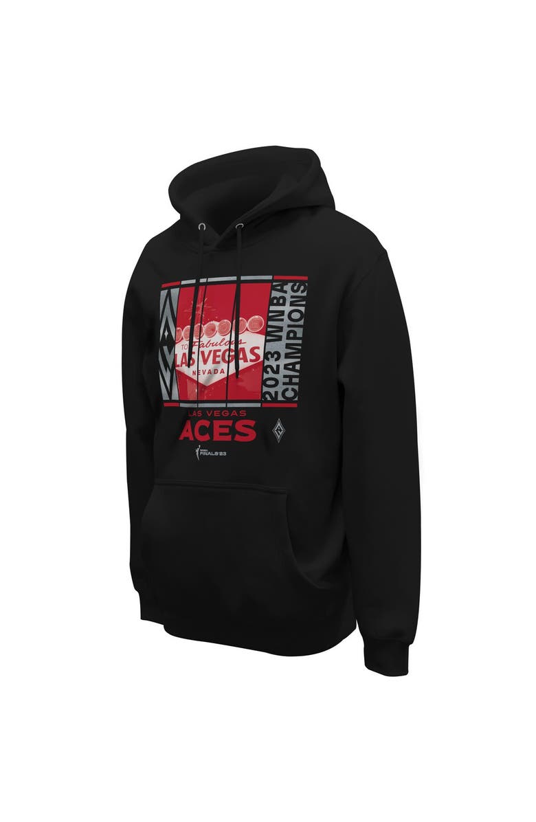 Stadium Essentials Unisex Stadium Essentials Black Las Vegas Aces 2023 WNBA Finals Champions Skyline Pullover Hoodie, Alternate, color, 
